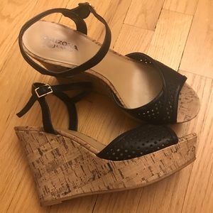 ☀️ 2 for 15 Arizona Jeans Platform Wedge Sandal 9